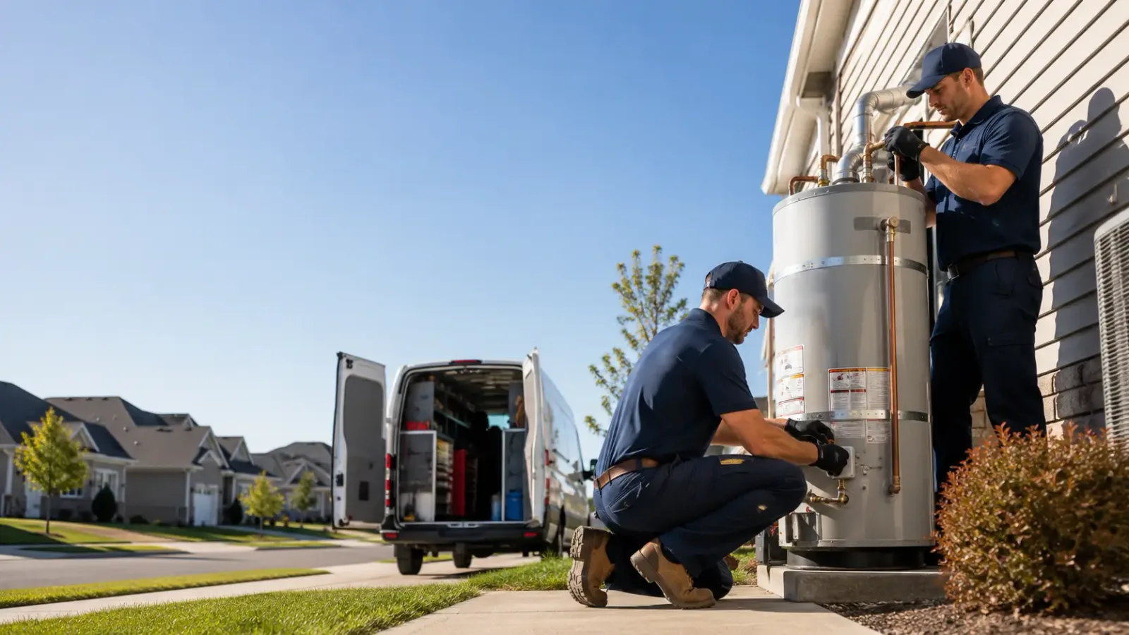 Water Heater Installation in Oldhams, VA